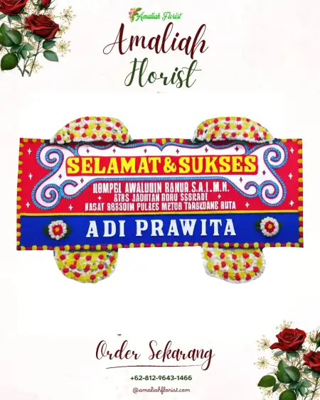 Papan Bunga Ucapan Selamat rumah duka sentosa